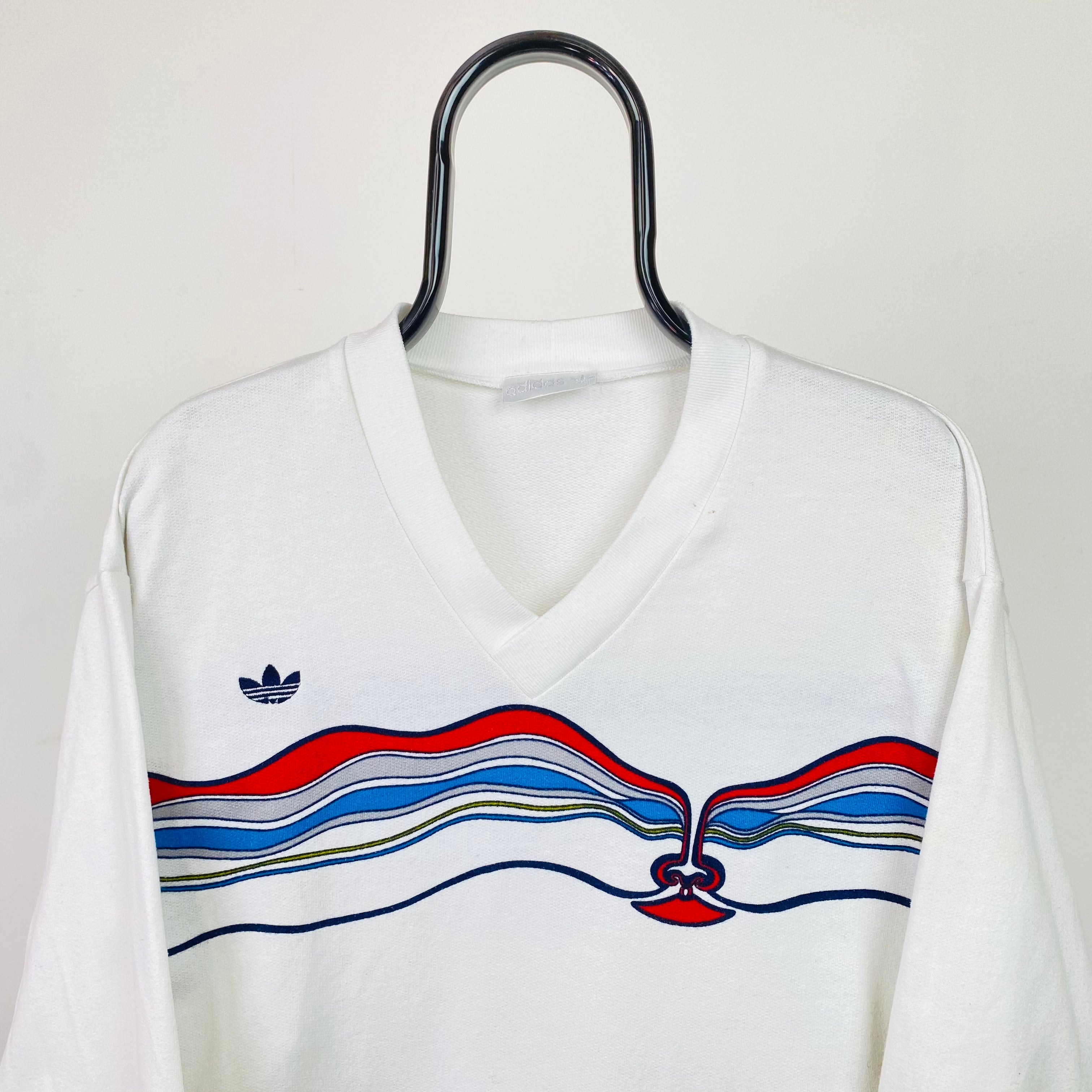 90s Adidas Ivan Lendl Sweatshirt White – Closet