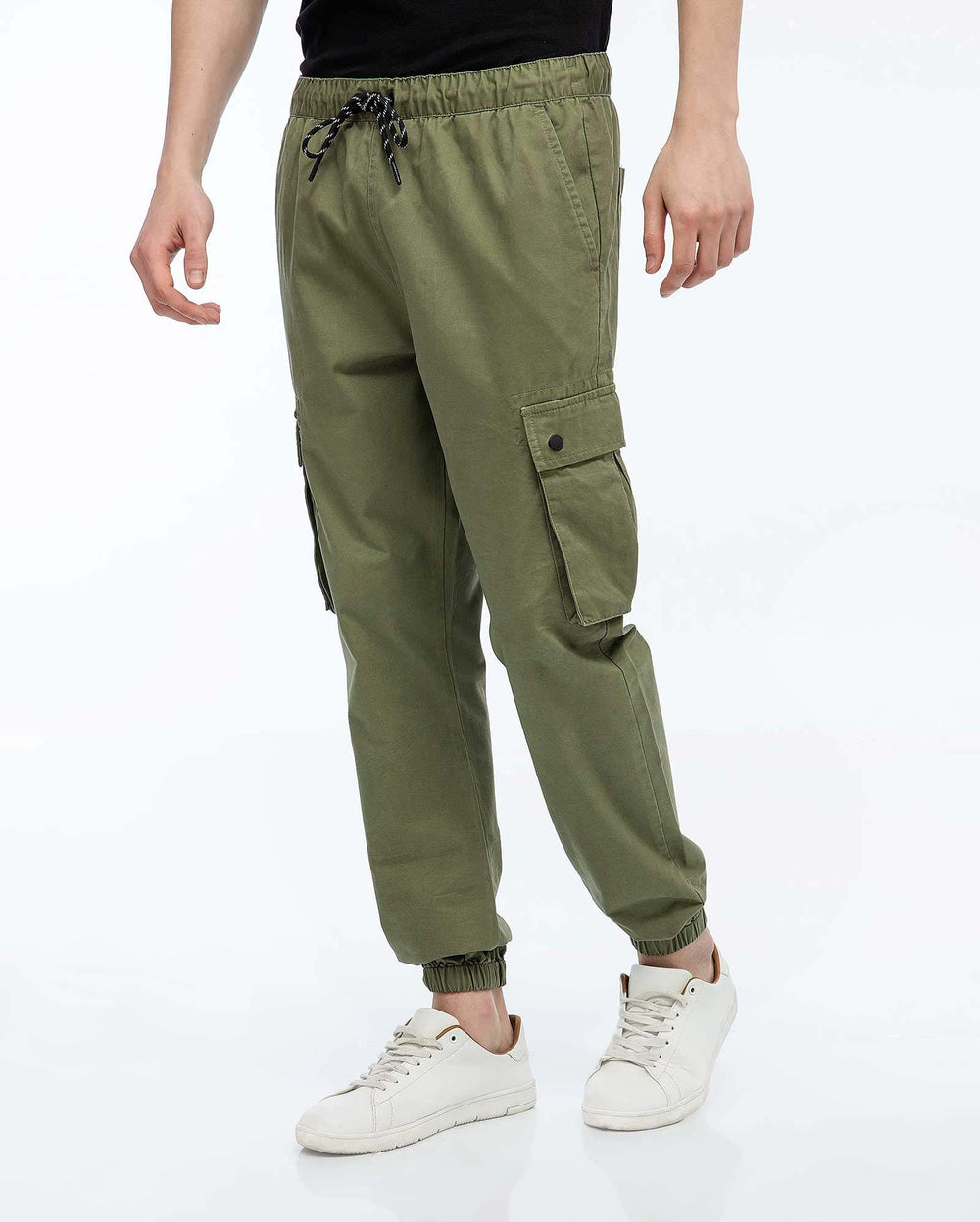 Pantalon Cargo Hombre Verde