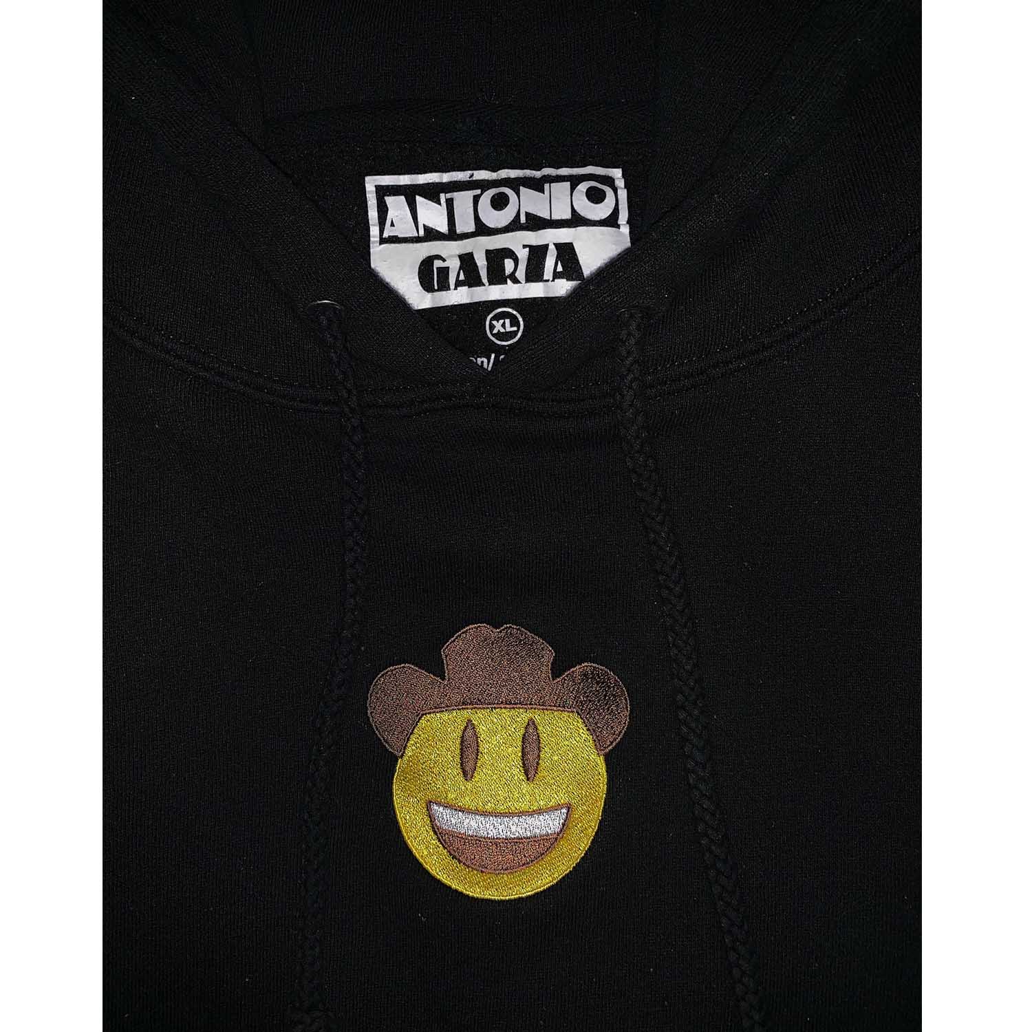 champion x antonio garza cowboy emoji hoodie