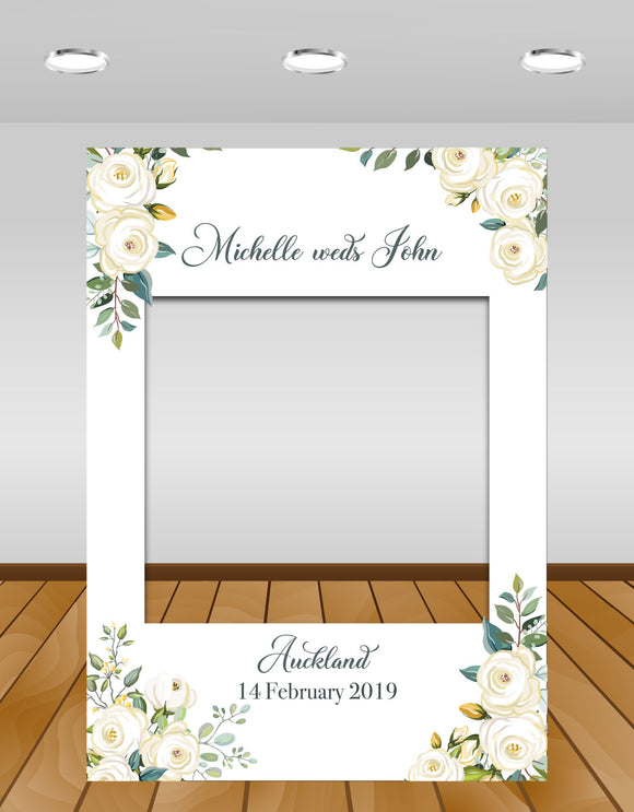 wedding picture frame prop