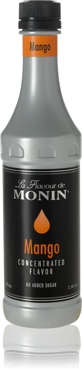 MONIN CONCENTRATED FLAVOR - 375 ML PLASIC BOTTLE: MANGO