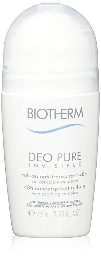 Biotherm Deo Pure Invisible Antiperspirant Roll-On, Fresh, 2.53 Fl Oz Fulfillment Center