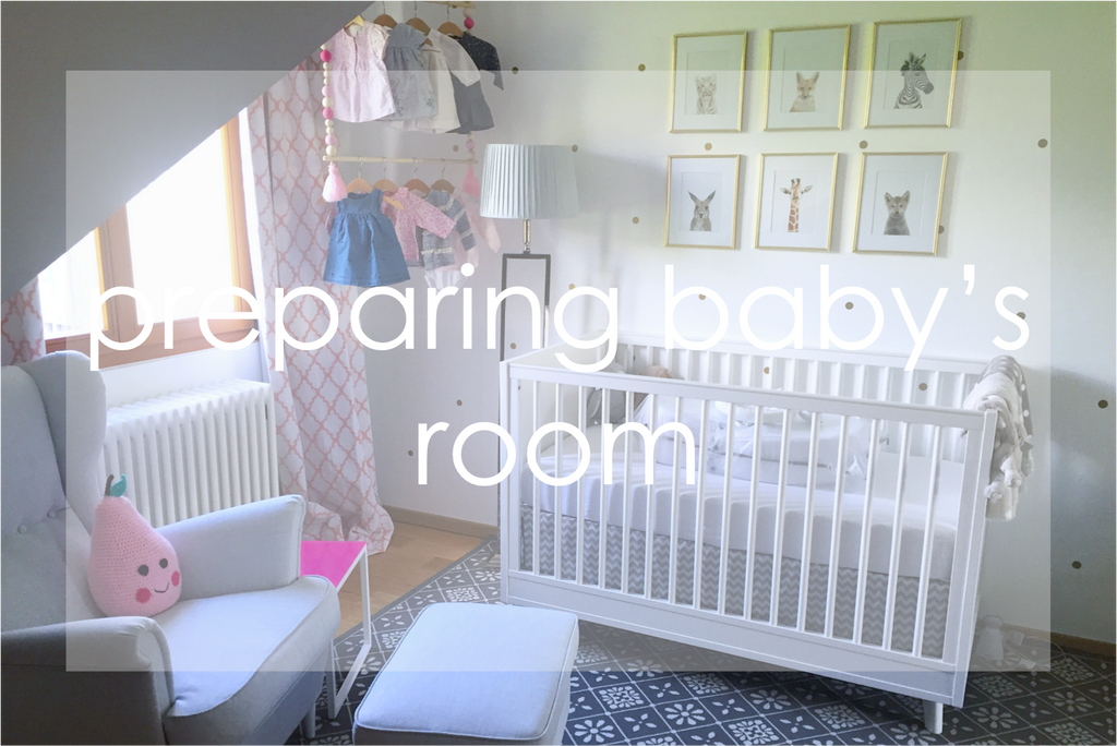 preparing babys room