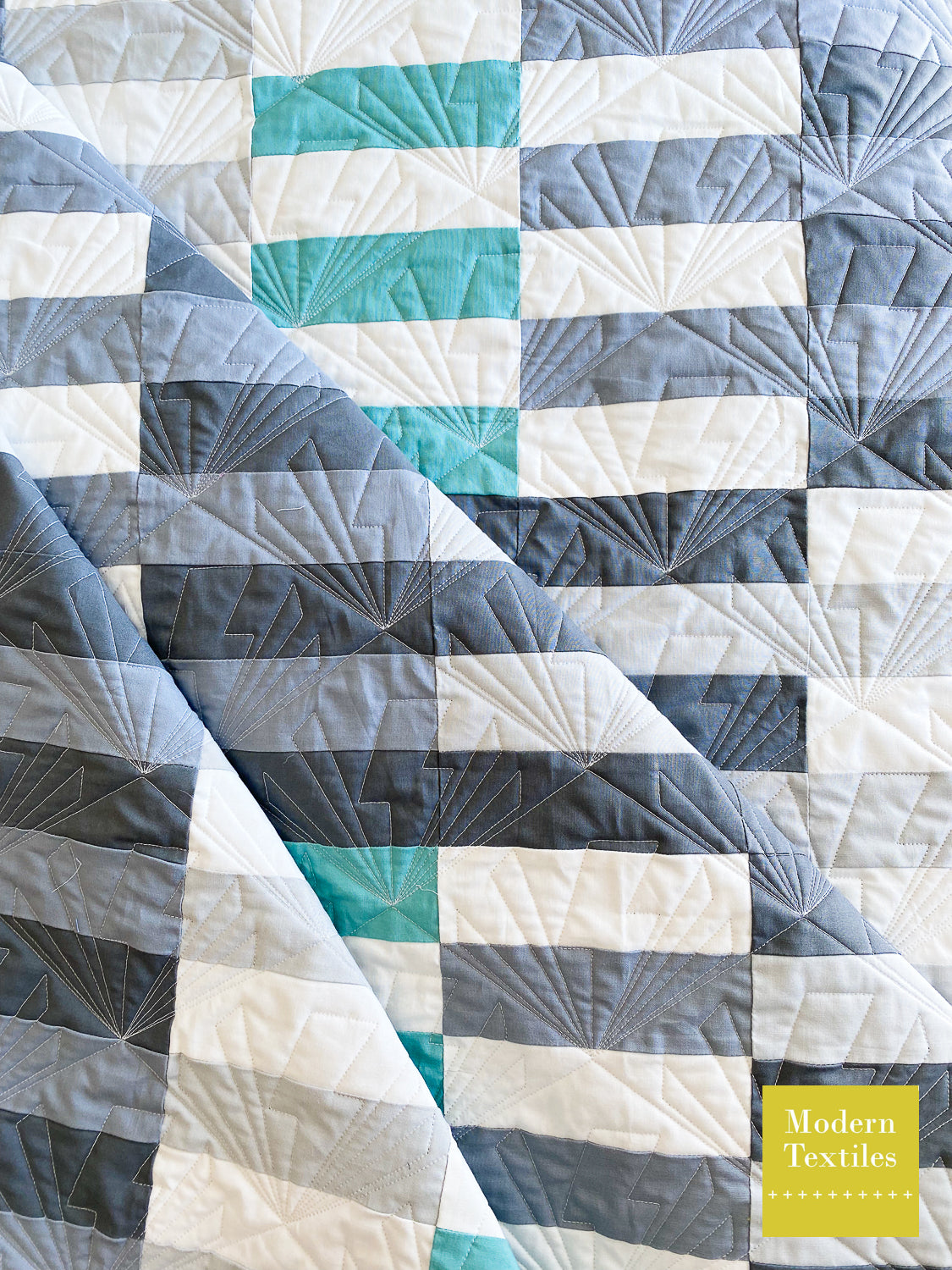 Formation Throw Size Quilt – Modern Textiles