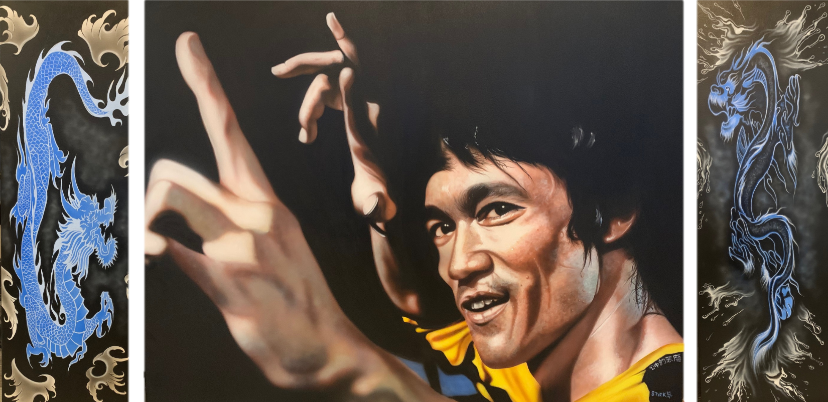 Bruce Lee - Be Like Water – Michael Godard Art Gallery