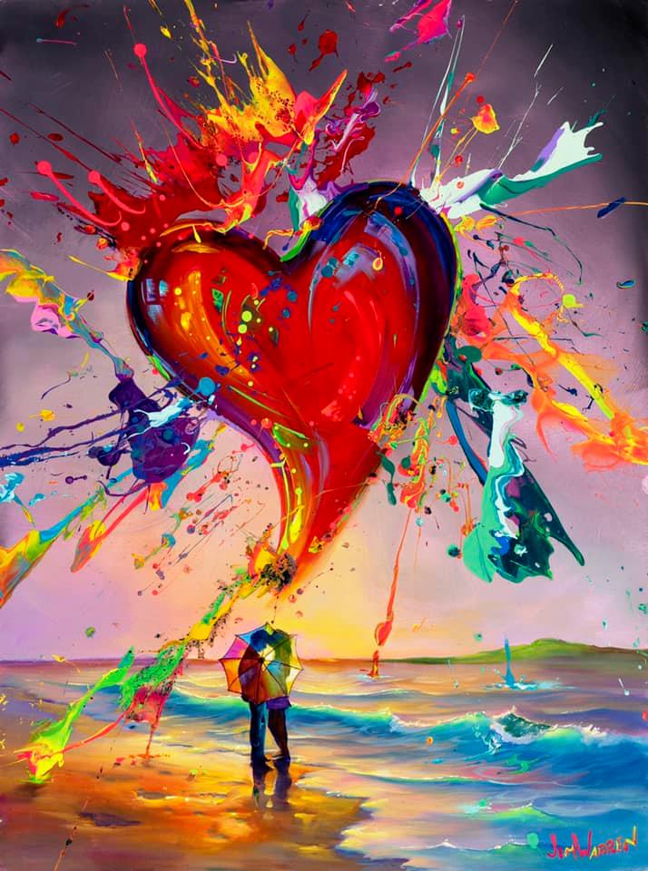 artistic love painting