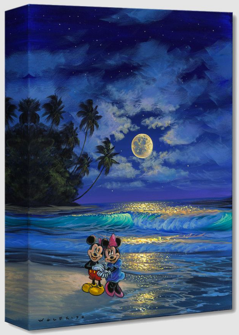 Romance Under The Moonlight Treasures Michael Godard Art Gallery