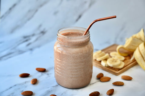 DIY drink recipes - almonds for hair growth