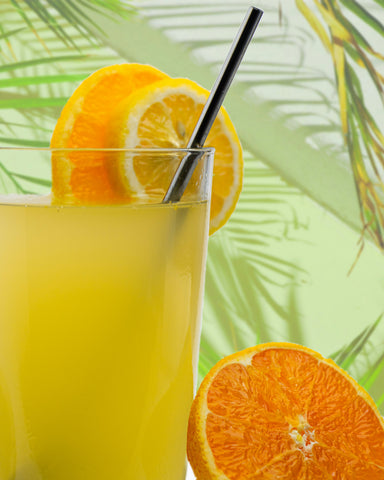 DIY drink recipes - orange fruit for hair growth