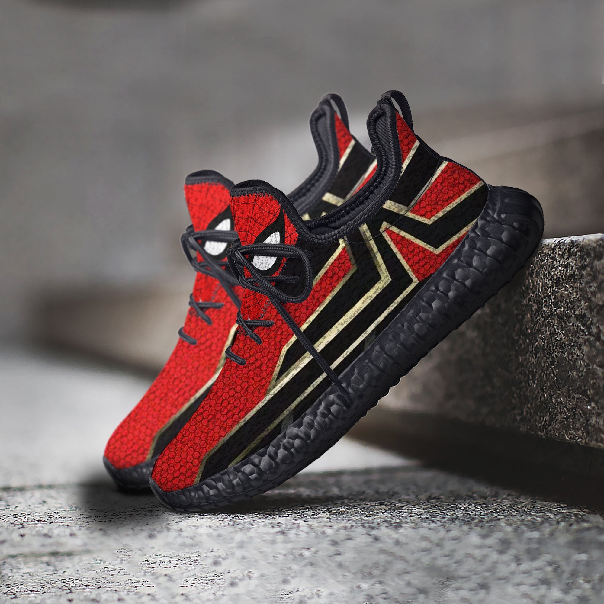 Spider Man New Design Yeezy Shoes 