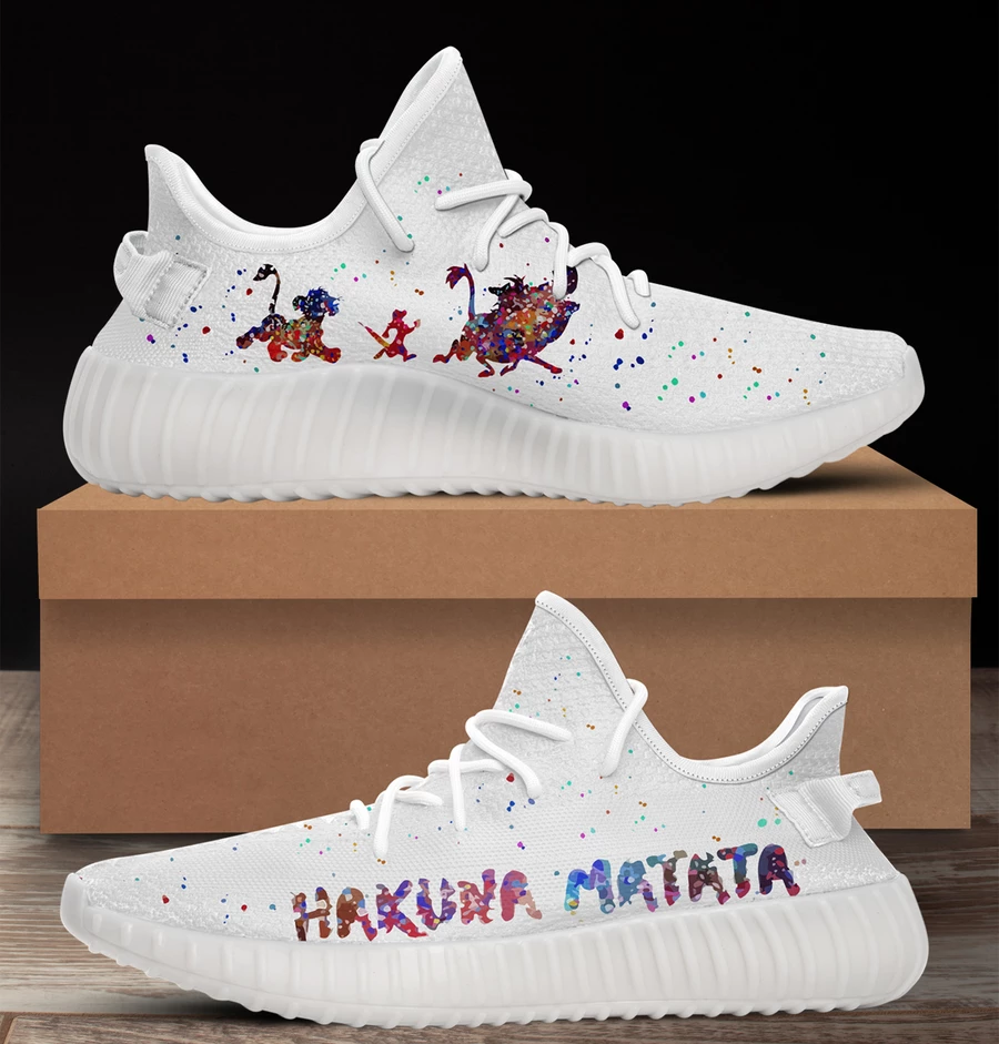 Hakuna Matata White - New Design Yeezy 