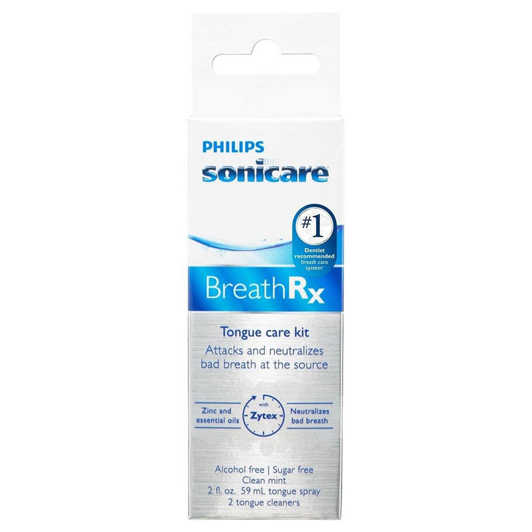 BreathRX Anti-Bacterial Daily Tongue Care Kit 59ml - FREE ...