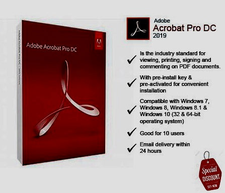 Adobe Acrobat Pro 2019 Windows