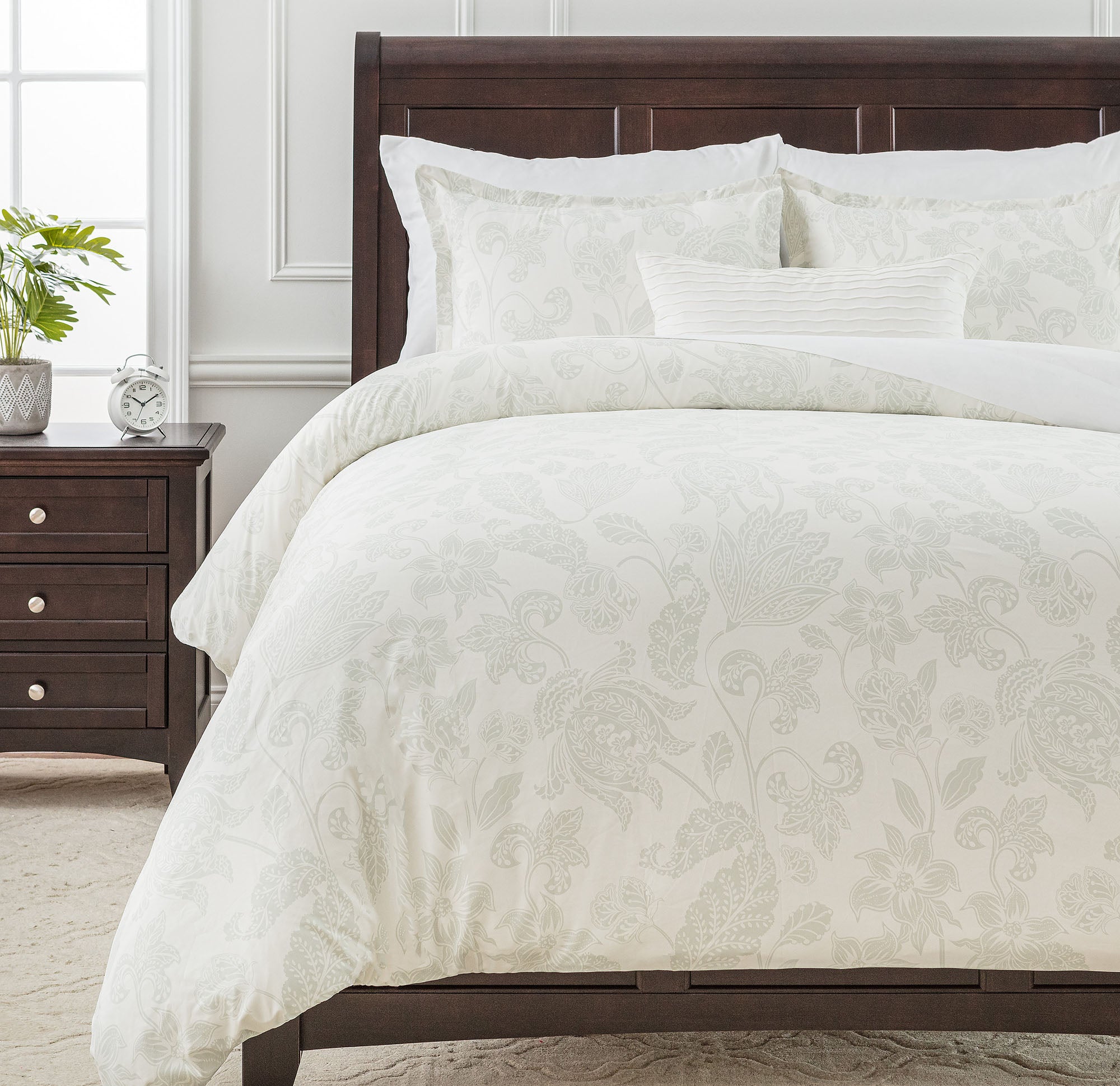 Paisley Sage Duvet Set – Chanasya