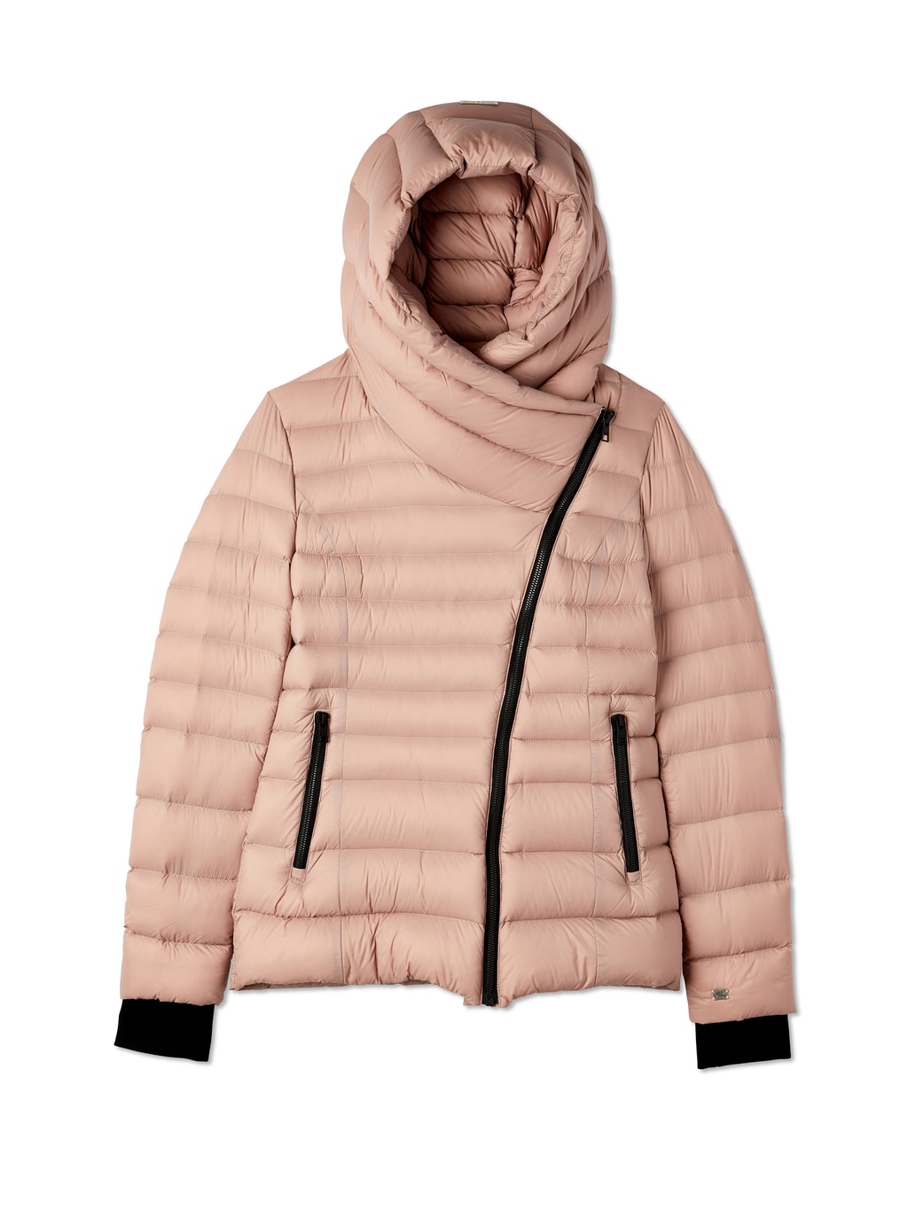 Jacinda Asymmetrical Zip Down Coat