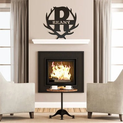 Antler Monogram Wall Décor