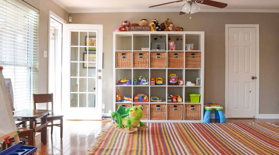 kids room storage