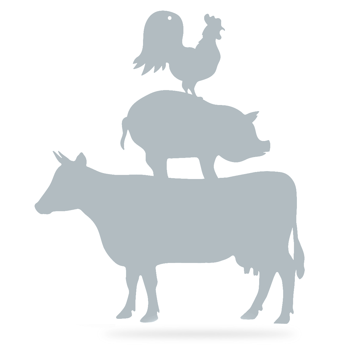 You Need This Lively Trio Of Farmyard Friends Wall Art In Your Kitchen Realsteel Center