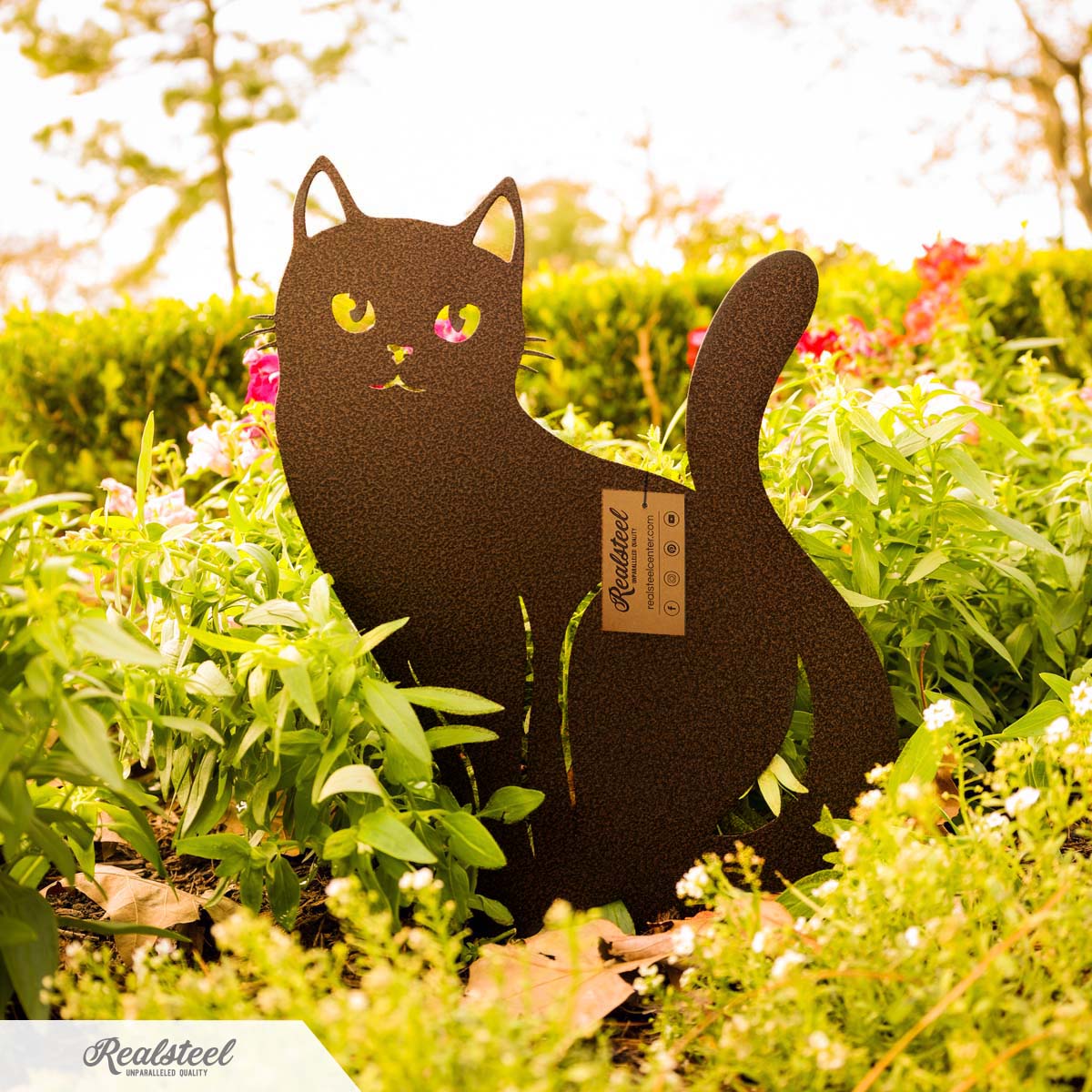 Garden Art - Cats 3 Pack 2nd Ed - Black - Assorted