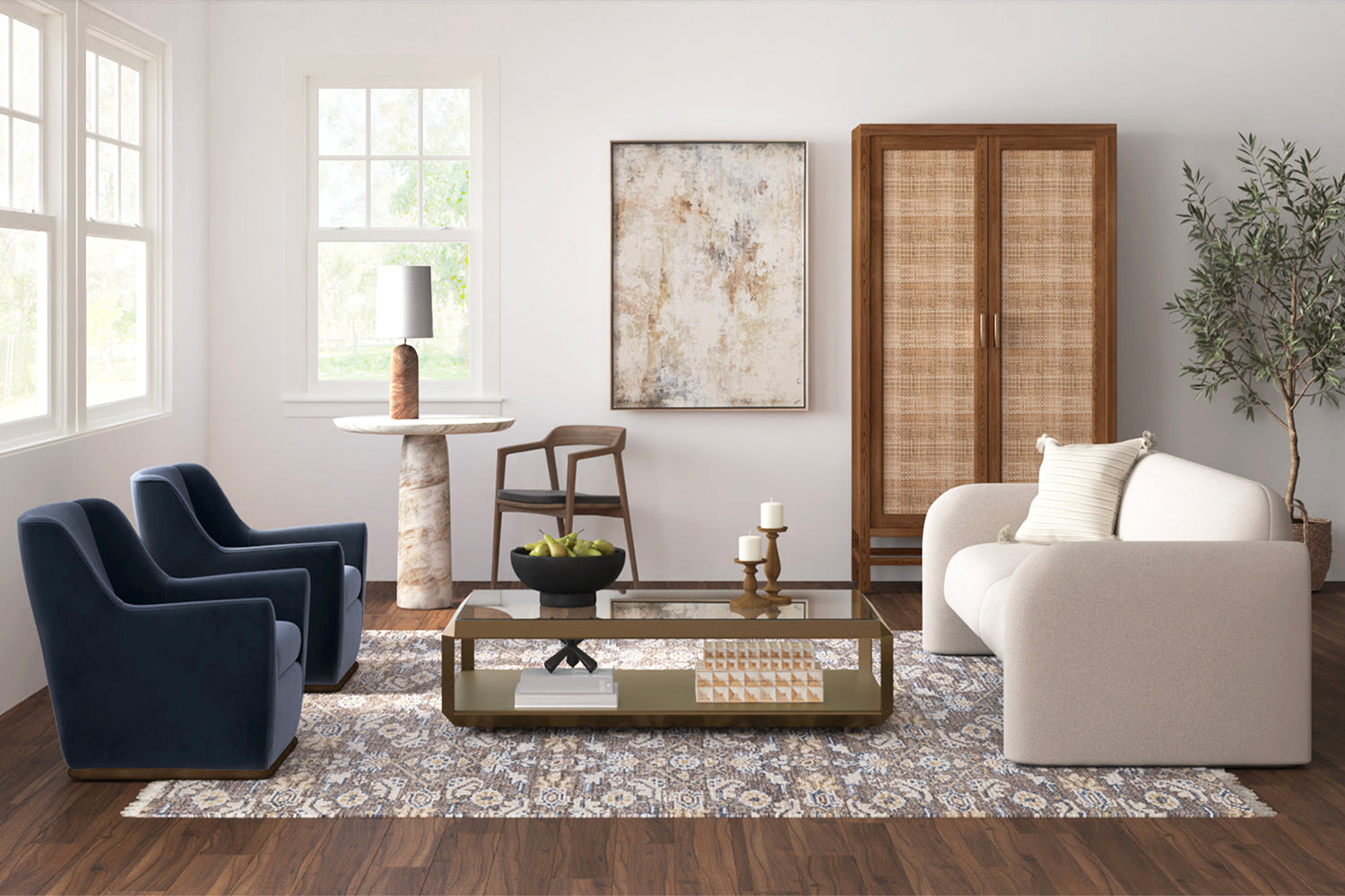 LOOMY Rug Size Guide: The Easy Way To Choose The Right Rug For Your Space