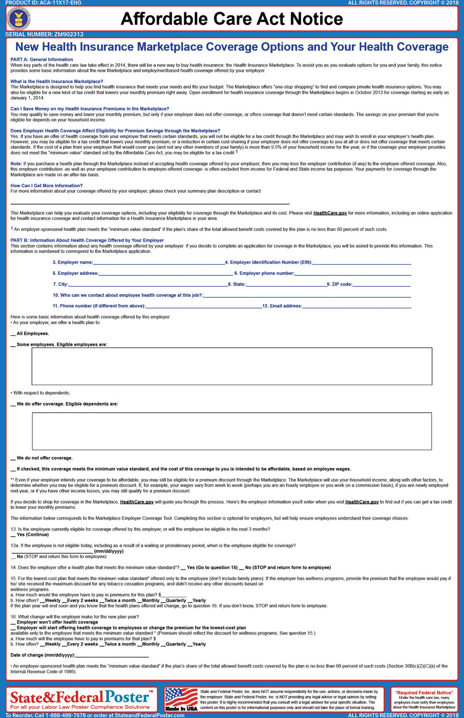 affordable care act raw data set