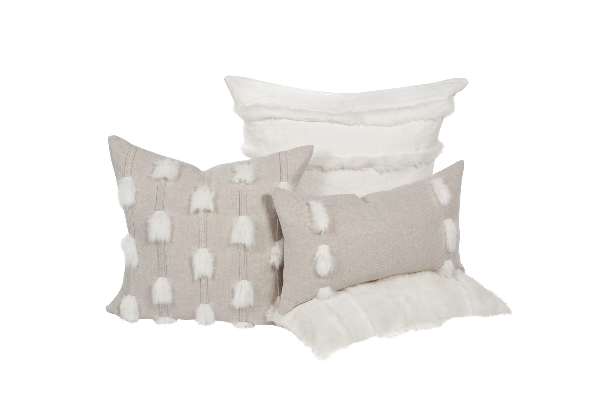 White Decorative Pillows