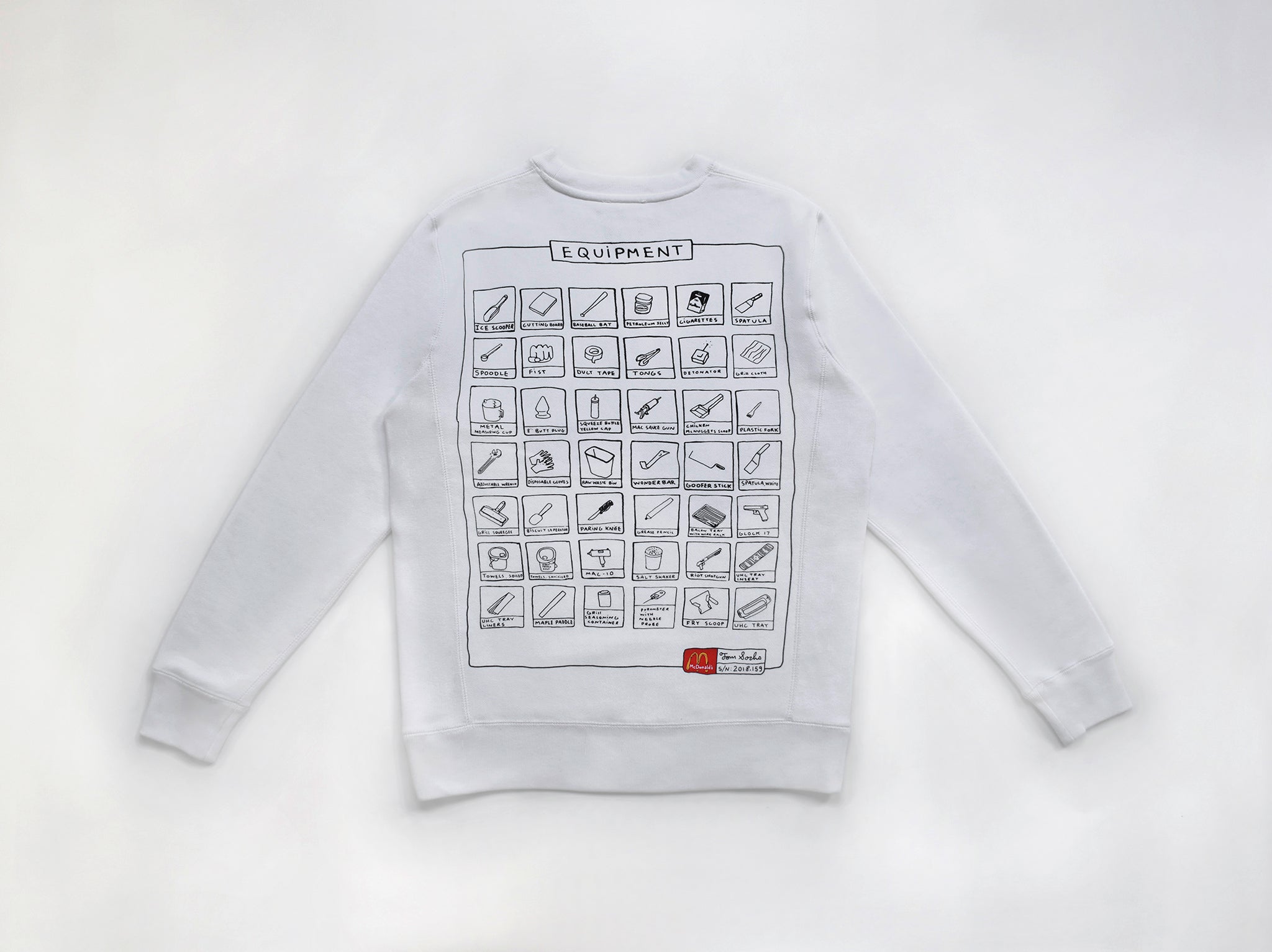 McDonald's Crewneck Sweatshirt – Tom Sachs Store