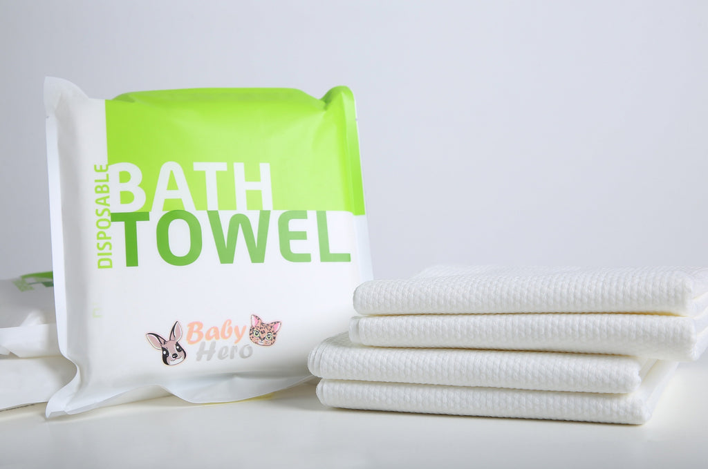 disposable bath towels