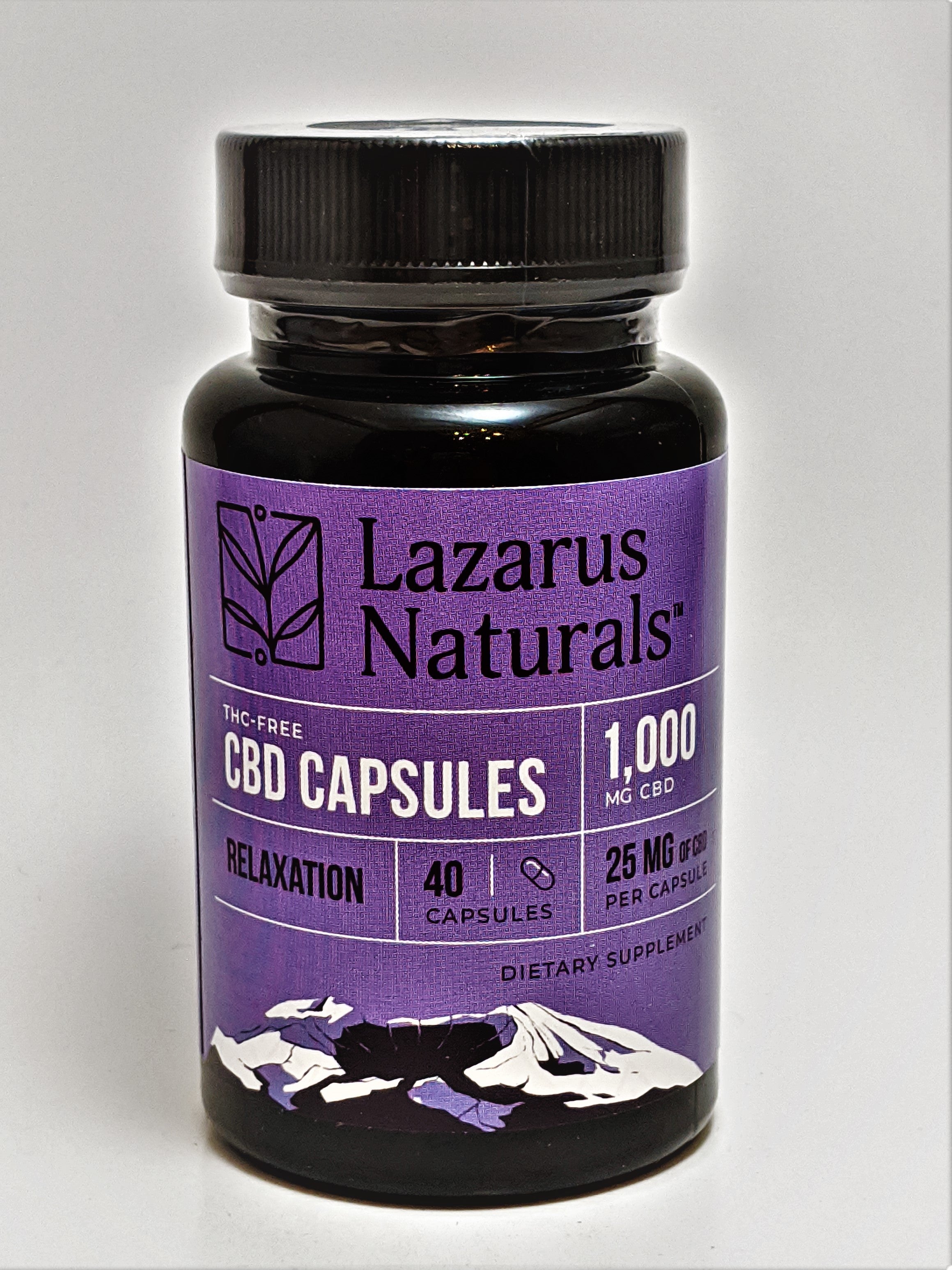 lazarus naturals cbd capsules 25mg
