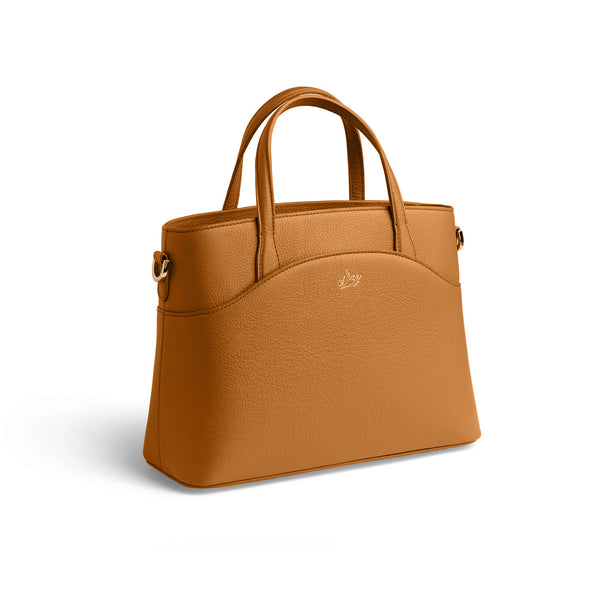 Ladies Tan Crossbody Handbag – QUEEN & GRACE