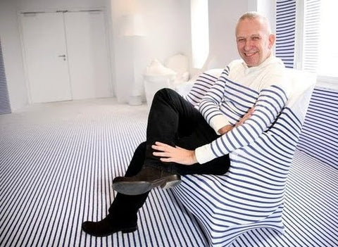 Jean Paul Gaultier breton striped interior hotel