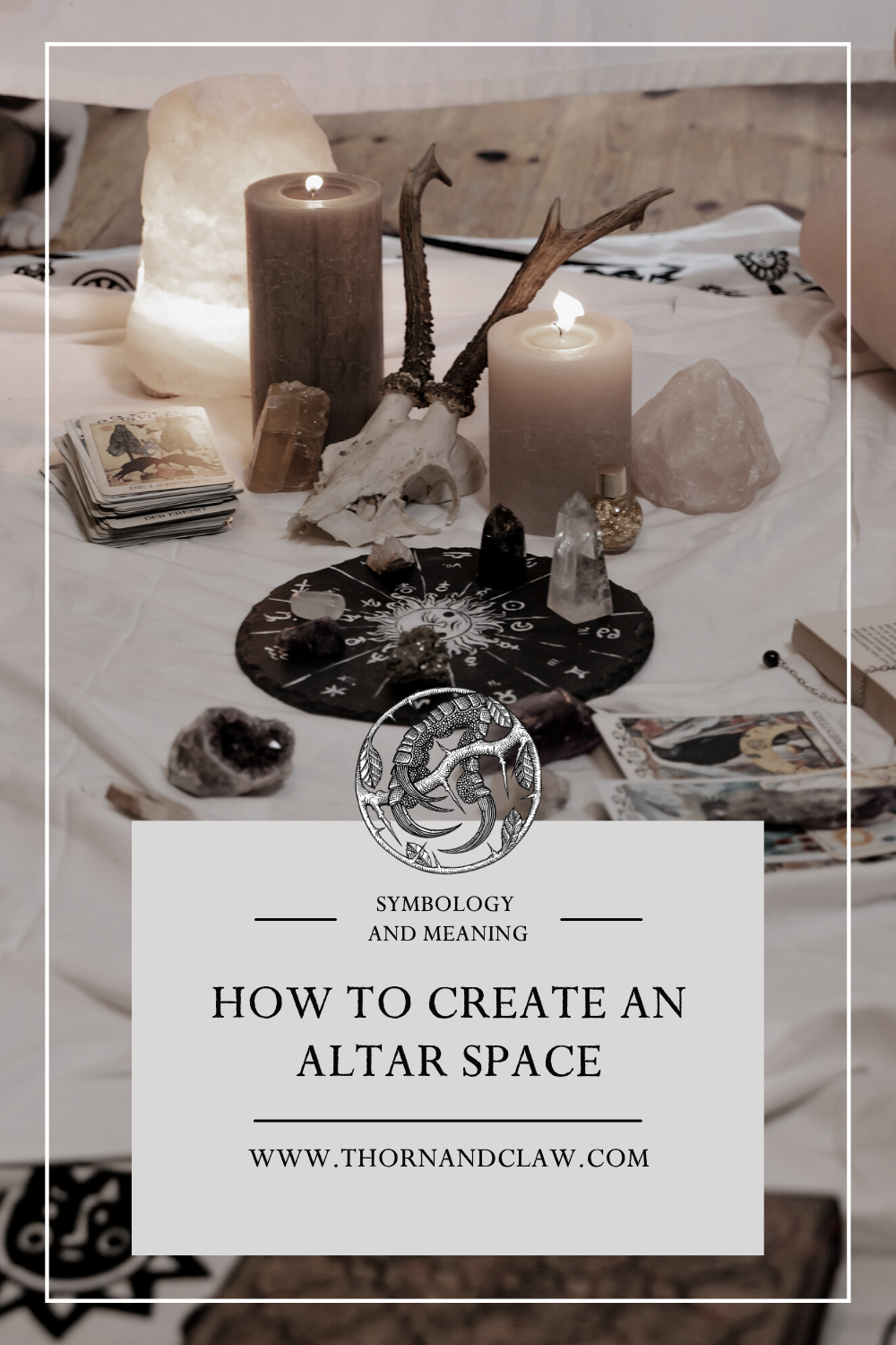 How to create an altar space at home