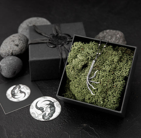 Luxury gift for pagans and gothic lovers