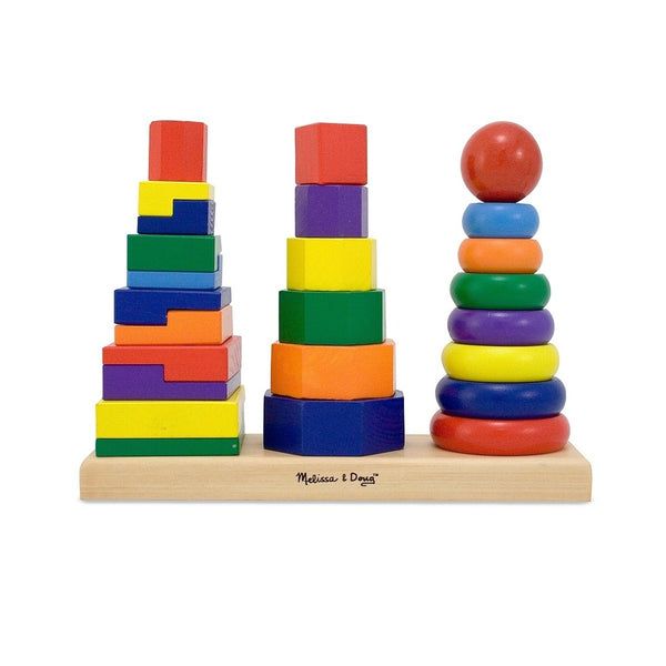 melissa & doug rainbow stacker