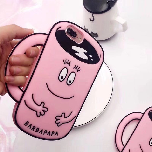 coque iphone 7 barbapapa