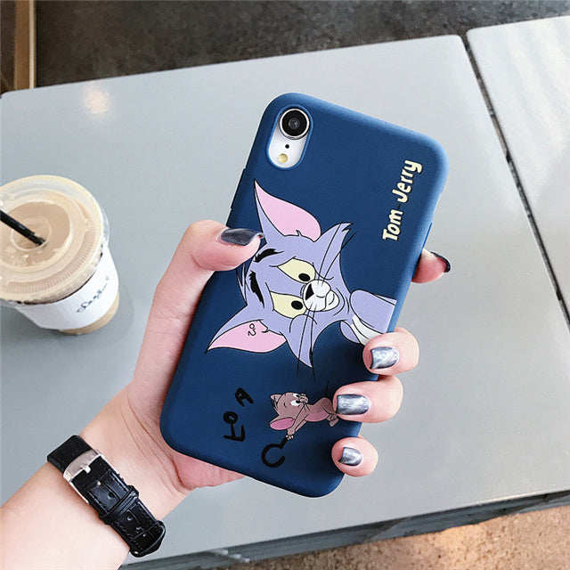 coque iphone xs max tom et jerry