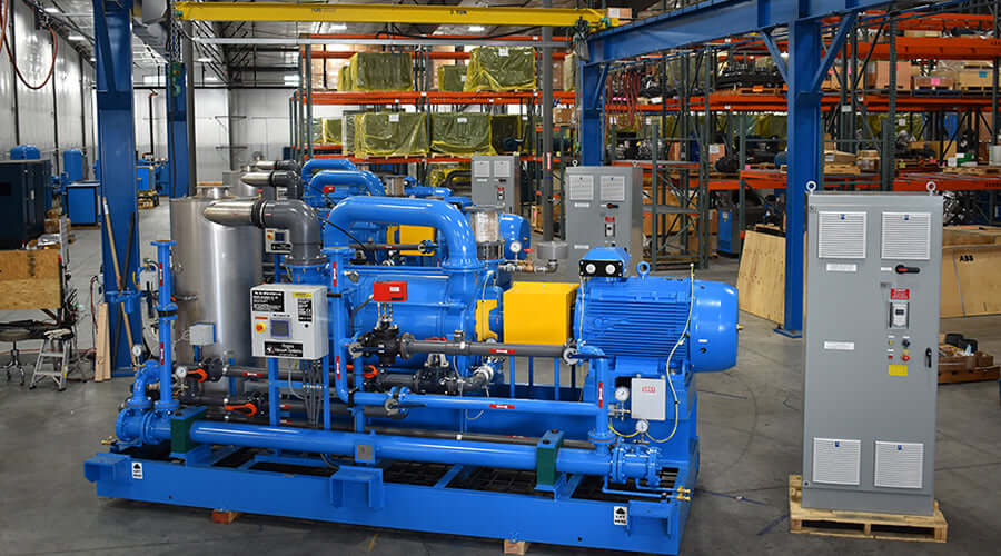 Rogers Machinery Liquid Ring Vacuum System Solution