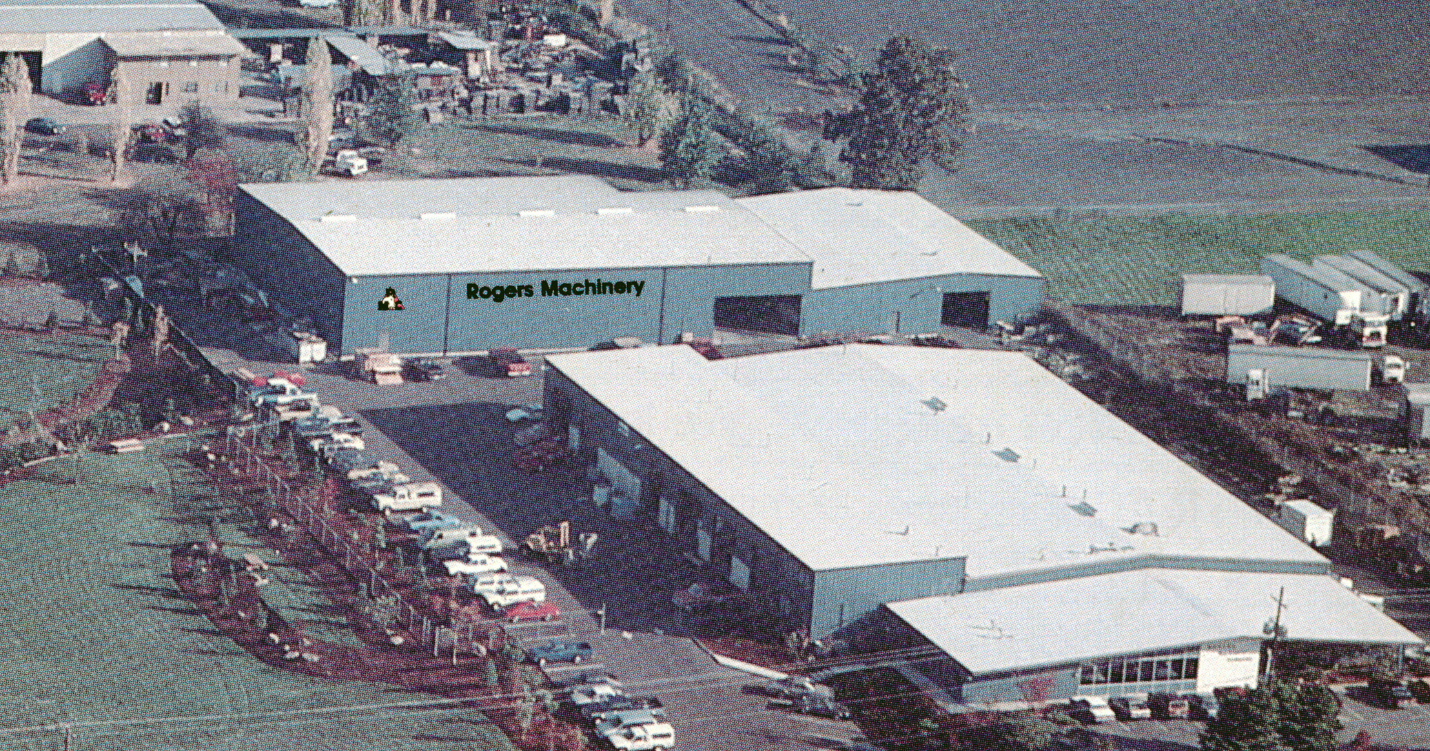 headquarters of Rogers Machinery in the 1980s