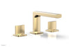 RADI Widespread Faucet - Blade Handles Low Spout 181-04