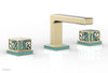 JOLIE Widespread Faucet - Square Handles with 