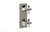 LE VERRE & LA CROSSE Thermostatic Valve with Volume Control or Diverter - Cross Handles 4-392