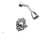 COURONNE Pressure Balance Shower and Diverter Set (Less Spout) 4-474