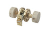 BEIGE MARBLE Door Knob Passage Set 5072