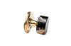 BLACK MARBLE Door Knob & Rose 5080