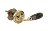 BLACK MARBLE Door Lever - Half Dummy 5161