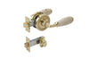 BEIGE MARBLE Door Lever w/ Privacy Bolt 5173