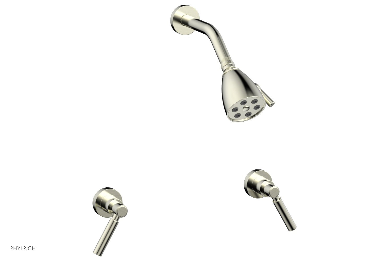 シャワーヘッド Phylrich K3158F_025 - Carrara Two Handle Shower Set