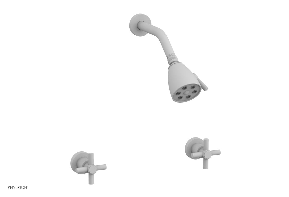 シャワーヘッド Phylrich K3158F_025 - Carrara Two Handle Shower Set