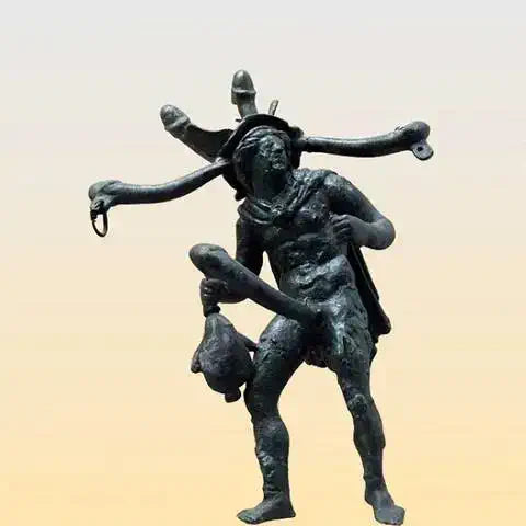 Mercurio con Fallo, ritrovato a Pompei.