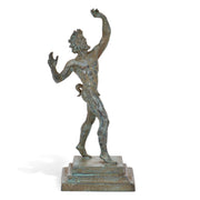 Dancing Faun Pompeii Bronze Statuette